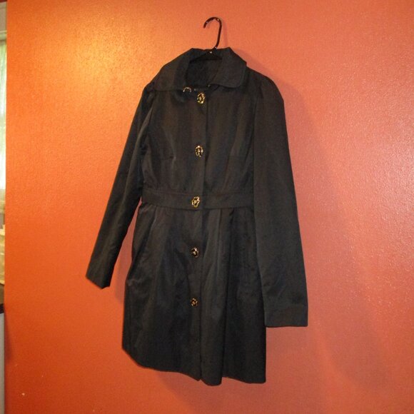 Betsey Johnson Woman X Small Button Down Long Sleeve Hooded Jacket - Picture 3 of 10